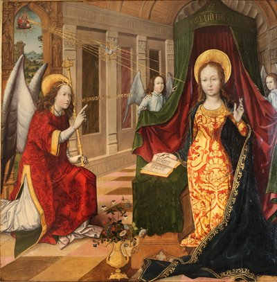 Zvěstování od Jacquelin de Montluçon