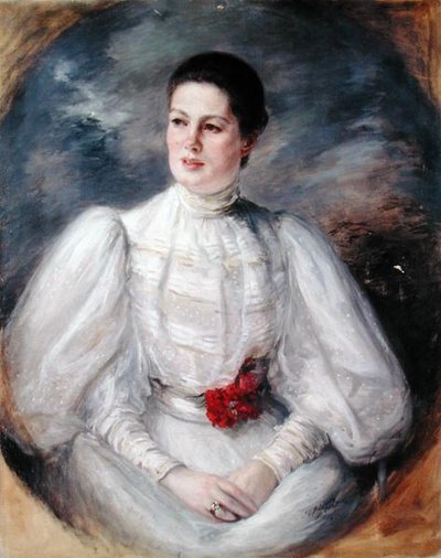 Portrét ženy od Jacques-Emile Blanche