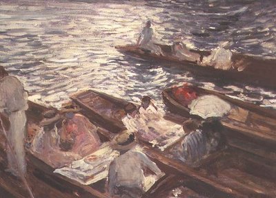 Punting v Henley od Jacques-Emile Blanche