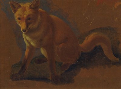 Studie lišky od Jacques-Laurent Agasse