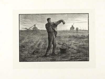 Večer od Jacques Adrien Lavieille