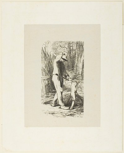 Muž, který vyrábí buřty od Jacques Adrien Lavieille