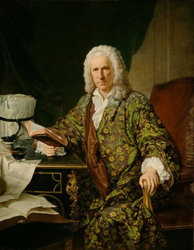 Portrét Marca de Villierse, tajemníka krále, vrchního finančního ředitele od Jacques Andre Joseph Camelot Aved