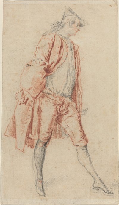 Stojící francouzský gentleman od Jacques André Portail
