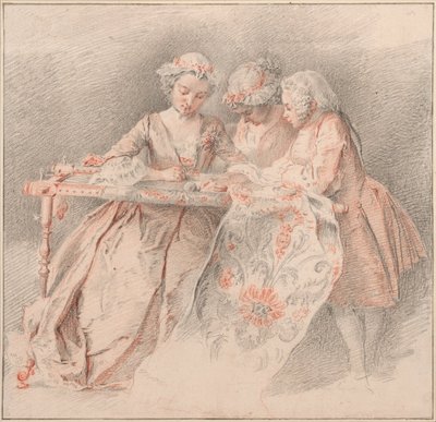 Vyšívačky od Jacques André Portail