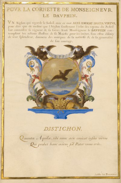 Rozeta s orlem od Jacques Bailly