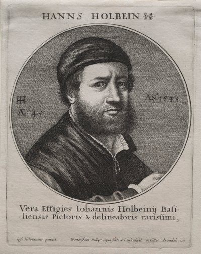 Portrét Hanse Holbeina od Jacques Bellange