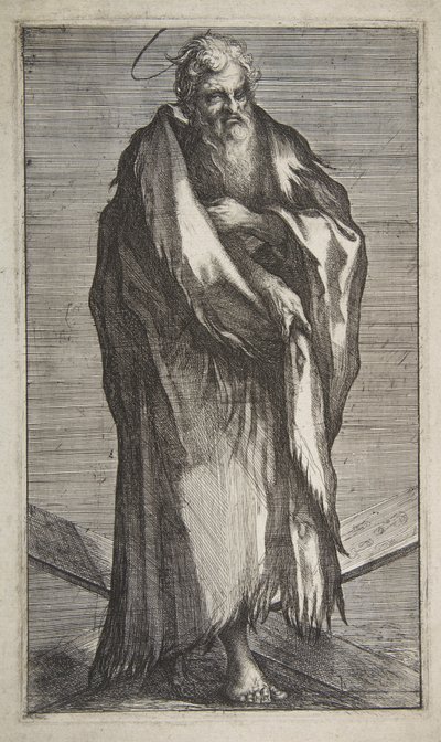 Svatý Ondřej, 1595-1616. od Jacques Bellange