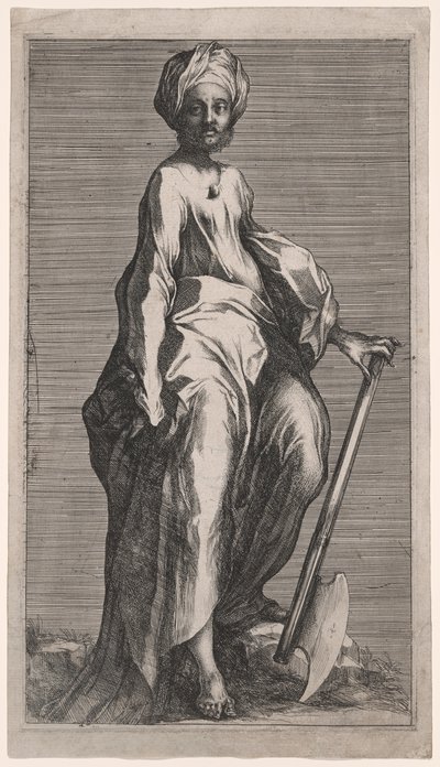 Svatý Juda (nebo svatý Matouš) od Jacques Bellange