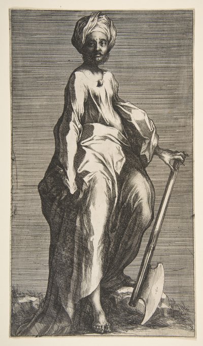Svatý Juda nebo svatý Matyáš, 1595-1616. od Jacques Bellange
