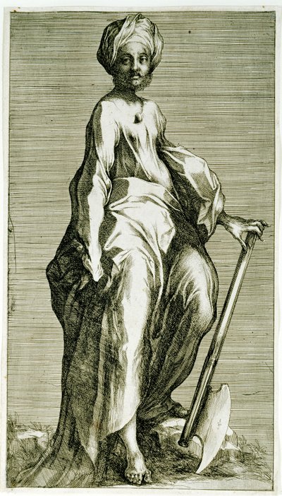 Svatý Matyáš, kolem 1600-1616 (lept a rytina) od Jacques Bellange