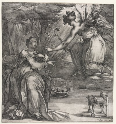 Zvěstování od Jacques Bellange