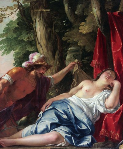 Mars a vestálská panna od Jacques Blanchard