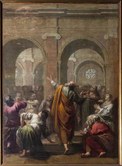 Sestoupení Ducha svatého od Jacques Blanchard