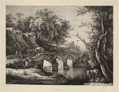 Pohled na Rue Neuve v Nancy od Jacques Callot