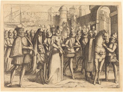 Přílet do Valencie od Jacques Callot
