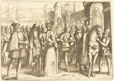 Přílet do Valencie od Jacques Callot