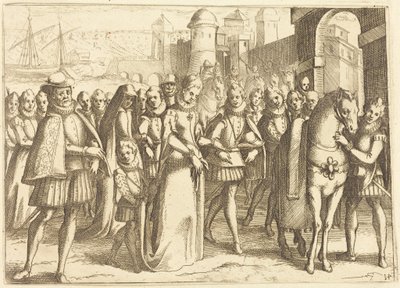 Příjezd do Valencie od Jacques Callot