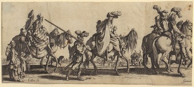 Bohemiáni [kočovníci] na cestách od Jacques Callot
