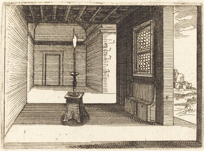 Svícen od Jacques Callot