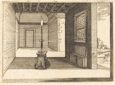 Svícen od Jacques Callot