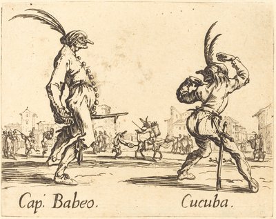 Kapitola Babeo a Cucuba od Jacques Callot