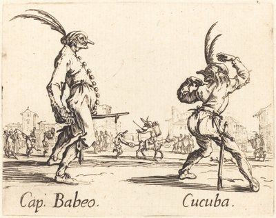 Kapitola Babeo a Cucuba od Jacques Callot