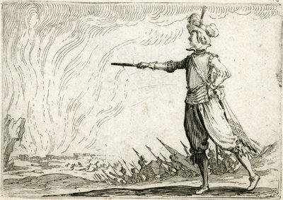 Kaprici různých postav od Jacques Callot