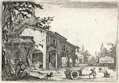 Kaprici různých postav od Jacques Callot