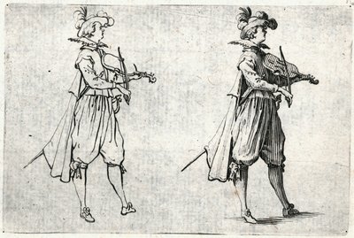 Kaprici různých postav od Jacques Callot