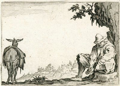 Kaprici různých postav od Jacques Callot
