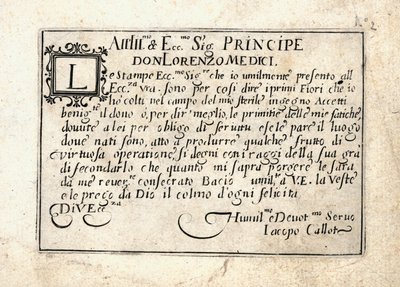 Kaprici různých postav od Jacques Callot