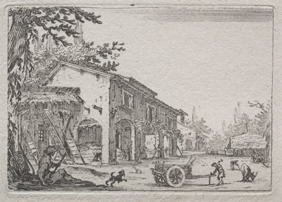 Caprices: Italská farma od Jacques Callot