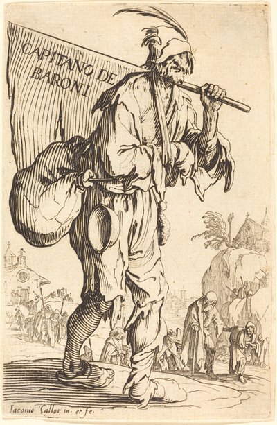 Kapitán baronů od Jacques Callot