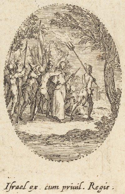 Kristus nesoucí kříž od Jacques Callot