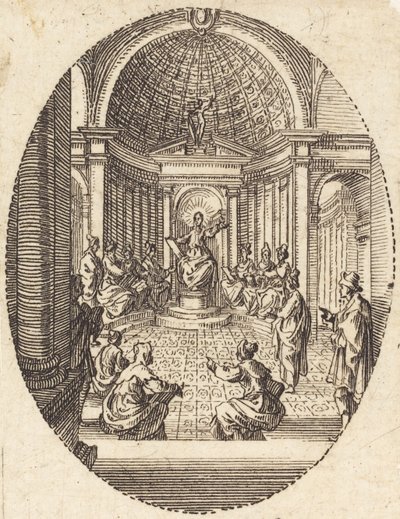 Kristus mezi lékaři od Jacques Callot