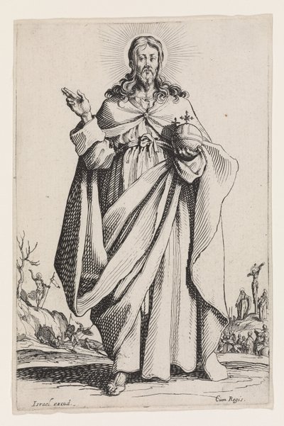 Kristus z Les Grands Apôtres (Velcí apoštolové), 1631 od Jacques Callot