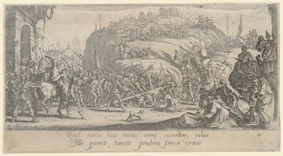 Kristus nese kříž od Jacques Callot