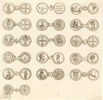 Mince [deska 10] od Jacques Callot
