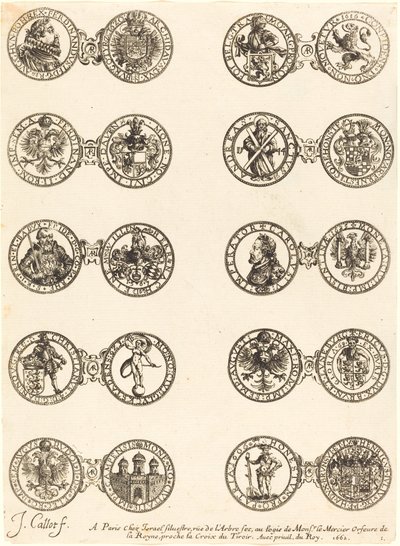 Mince [deska 1] od Jacques Callot