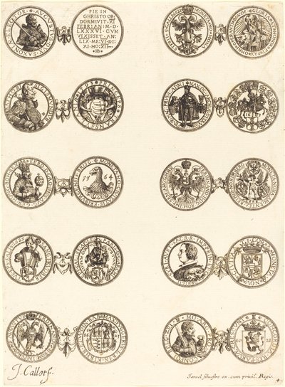 Mince [deska 4] od Jacques Callot