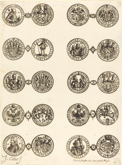 Mince [deska 7] od Jacques Callot
