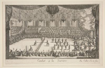 Boj? Bariéra, boj od Jacques Callot