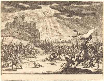 Obrácení Pavla od Jacques Callot