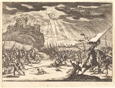 Obrácení Pavla od Jacques Callot