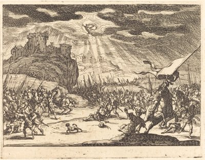 Obrácení Pavla, 1635. od Jacques Callot