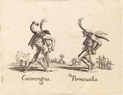 Cucorongna a Pernoualla od Jacques Callot