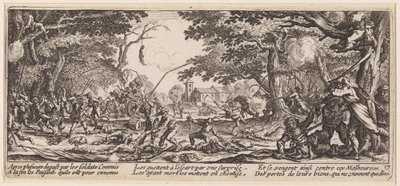 Odplata rolníků od Jacques Callot