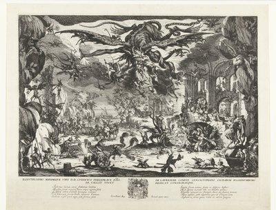 Pokušení svatého Antonína od Jacques Callot