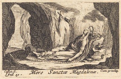 Smrt Magdaleny od Jacques Callot